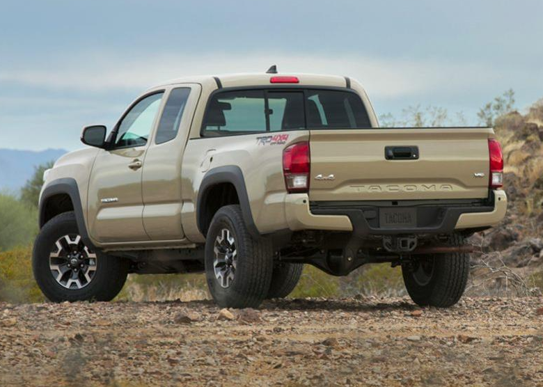 2024 Toyota Tacoma Back View